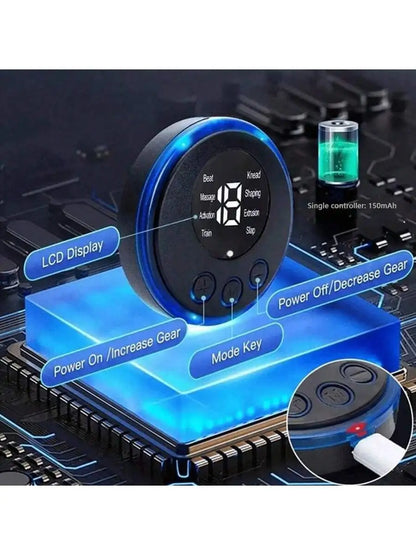 2026 Electric EMS Neck Massager Mini Cervical Back Patch Stimulator