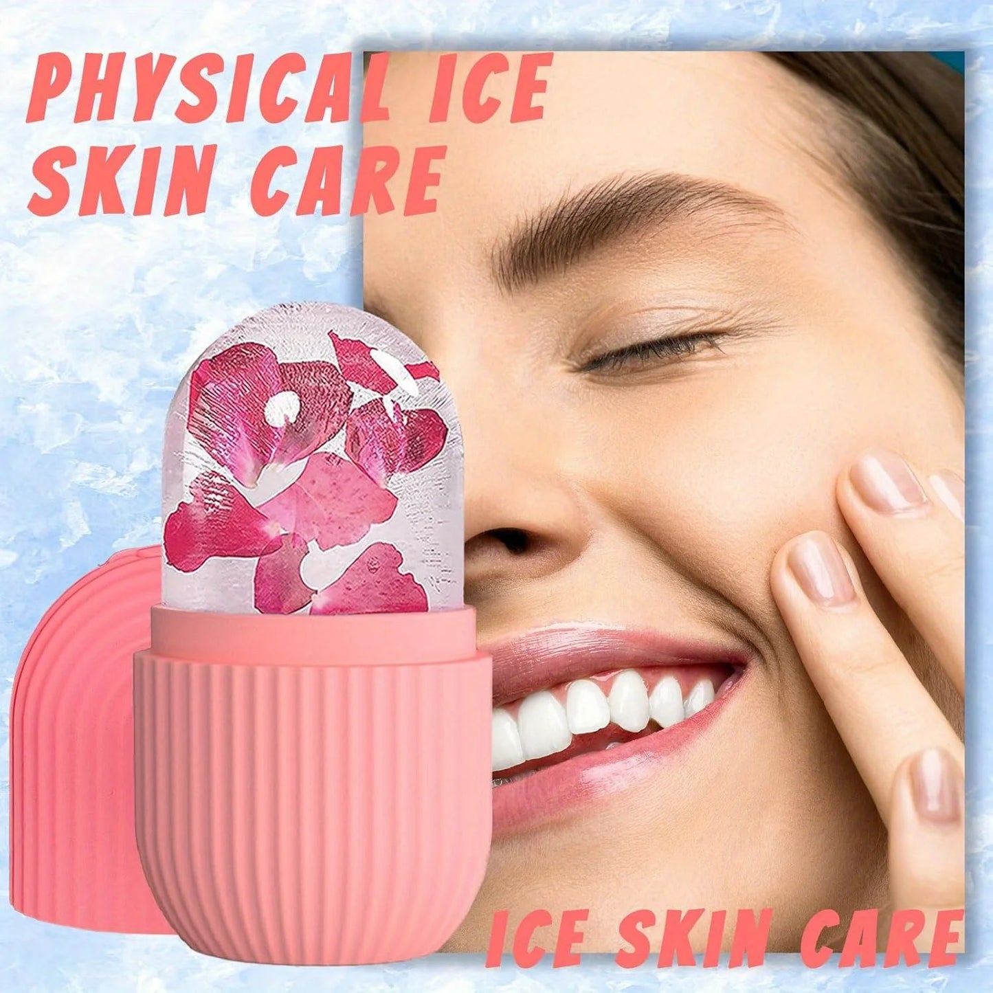 Silicone Ice Cube Trays Beauty Lifting Ice Ball Face Massager