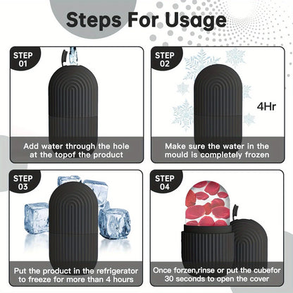 Silicone Ice Cube Trays Beauty Lifting Ice Ball Face Massager