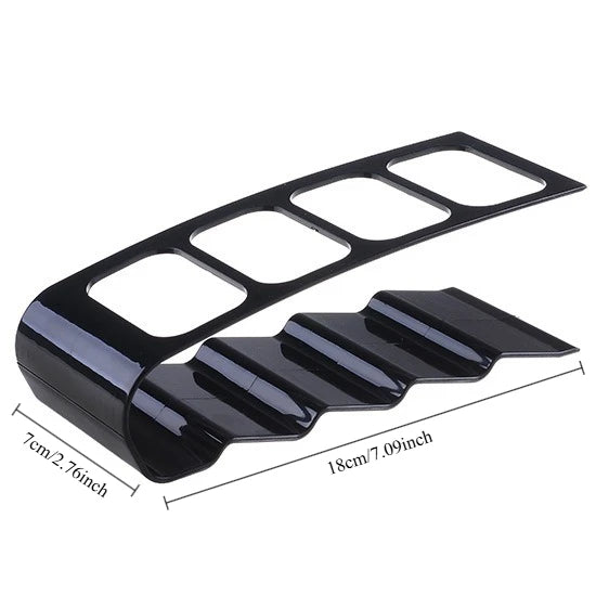 4 Compartment Remote Control Organizer Creative Desktop Storage Rack